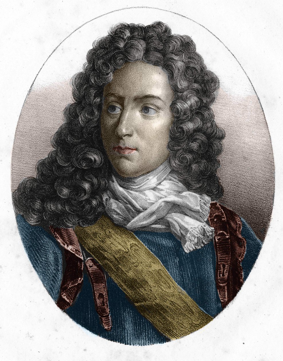 Retrato de Rene Duguay Trouin (Duguay-Trouin) (Rene Trouin du Gue dit) (1673-1736), marinheiro francês. de Unknown artist