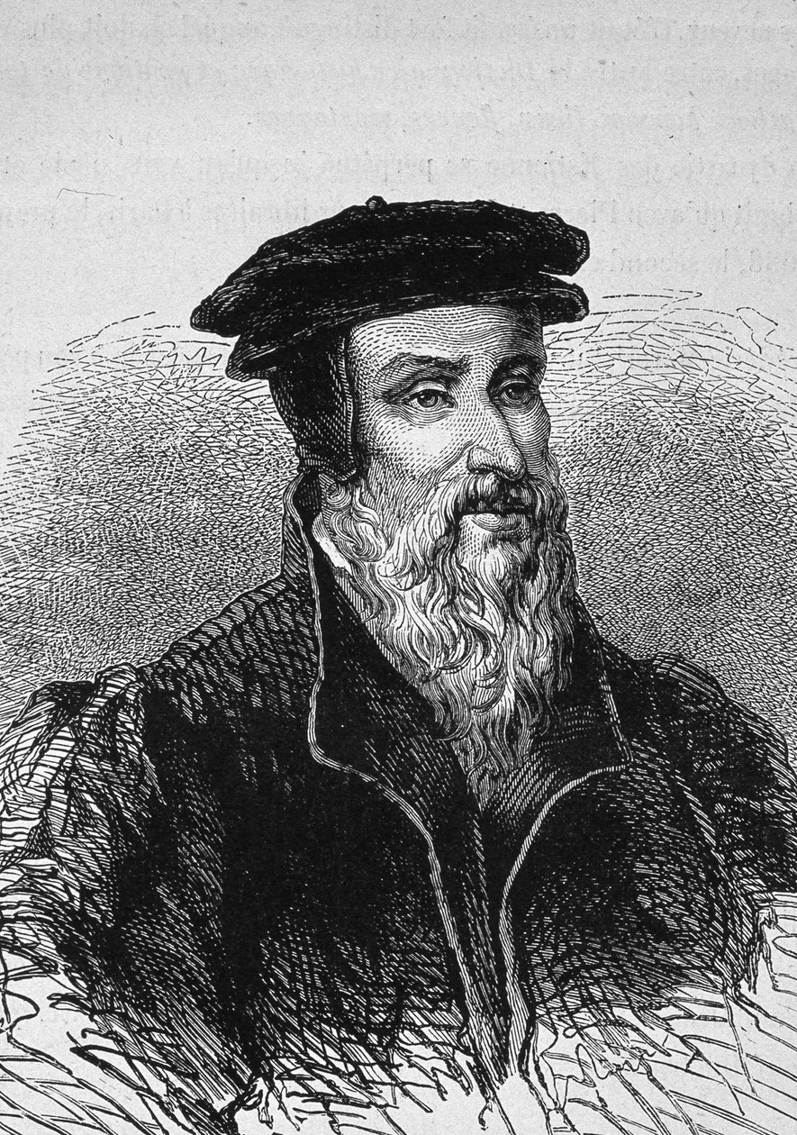 Retrato de Robert Estienne (1503 - 1559), impressor francês. de Unknown artist