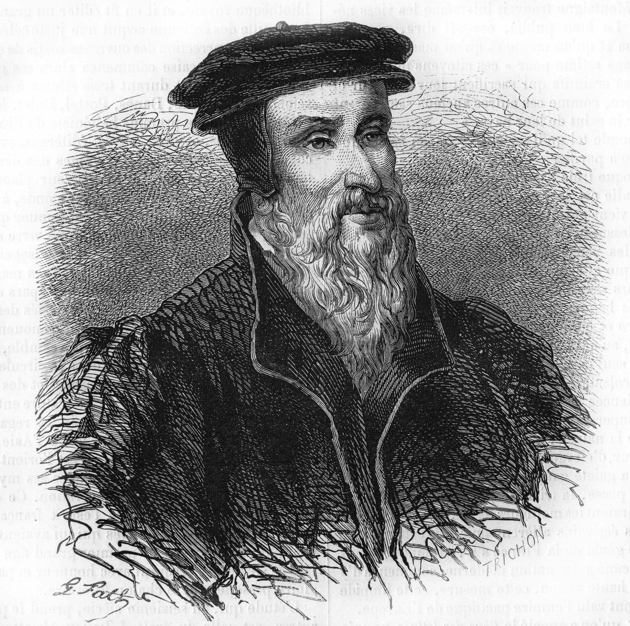 Retrato de Robert I Estienne (1498 - 1559) humanista, editor e impressor. de Unknown artist
