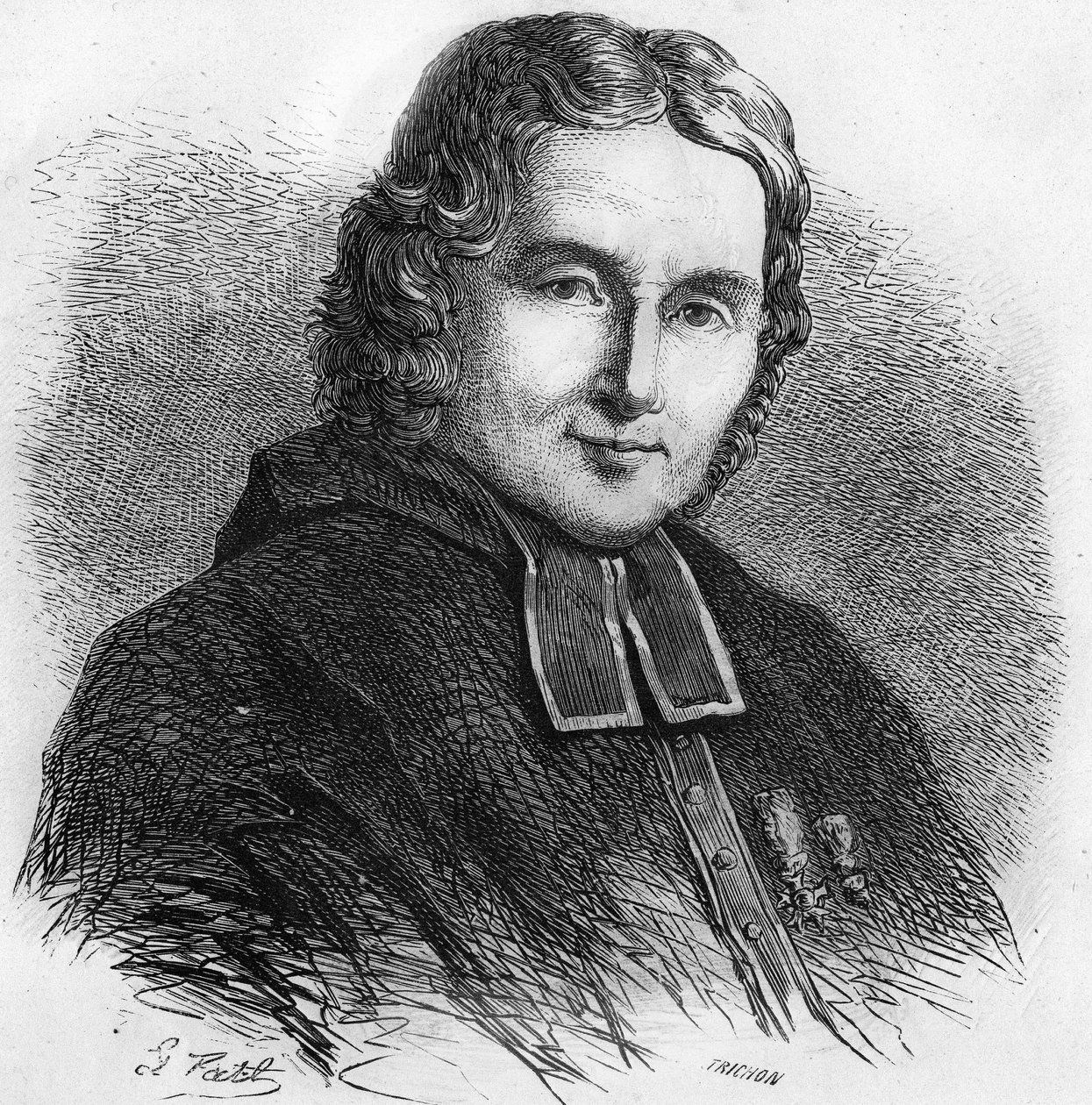 Retrato de Roch Ambroise Cumuron dit l