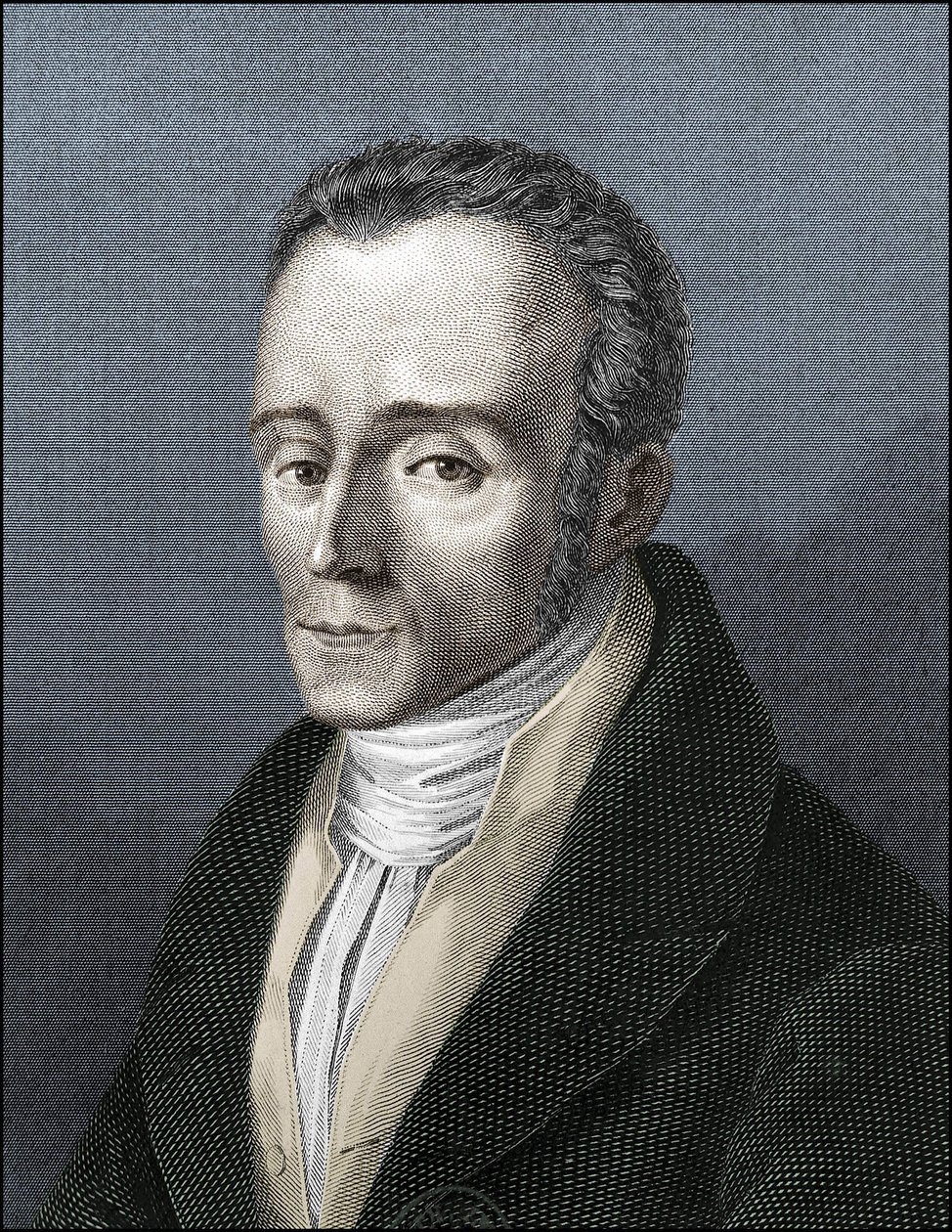 Retrato de Silvio Pellico, escritor italiano (1789-1854) de Unknown artist