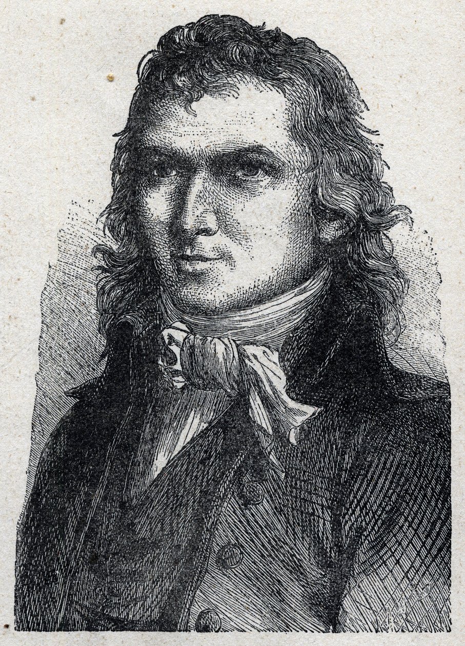 Retrato de Stanislas Joseph François Xavier Rovere (1748-1798), soldado francês e deputado realista. de Unknown artist