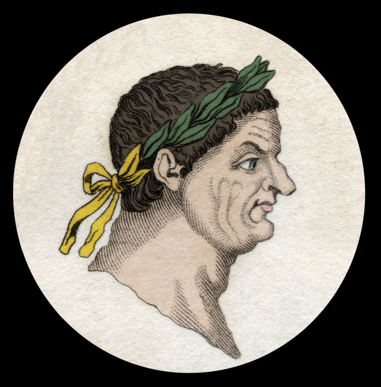 Retrato de Titus Flavius Vespasianus (Vespasiano, 9-79), Imperador Romano. de Unknown artist