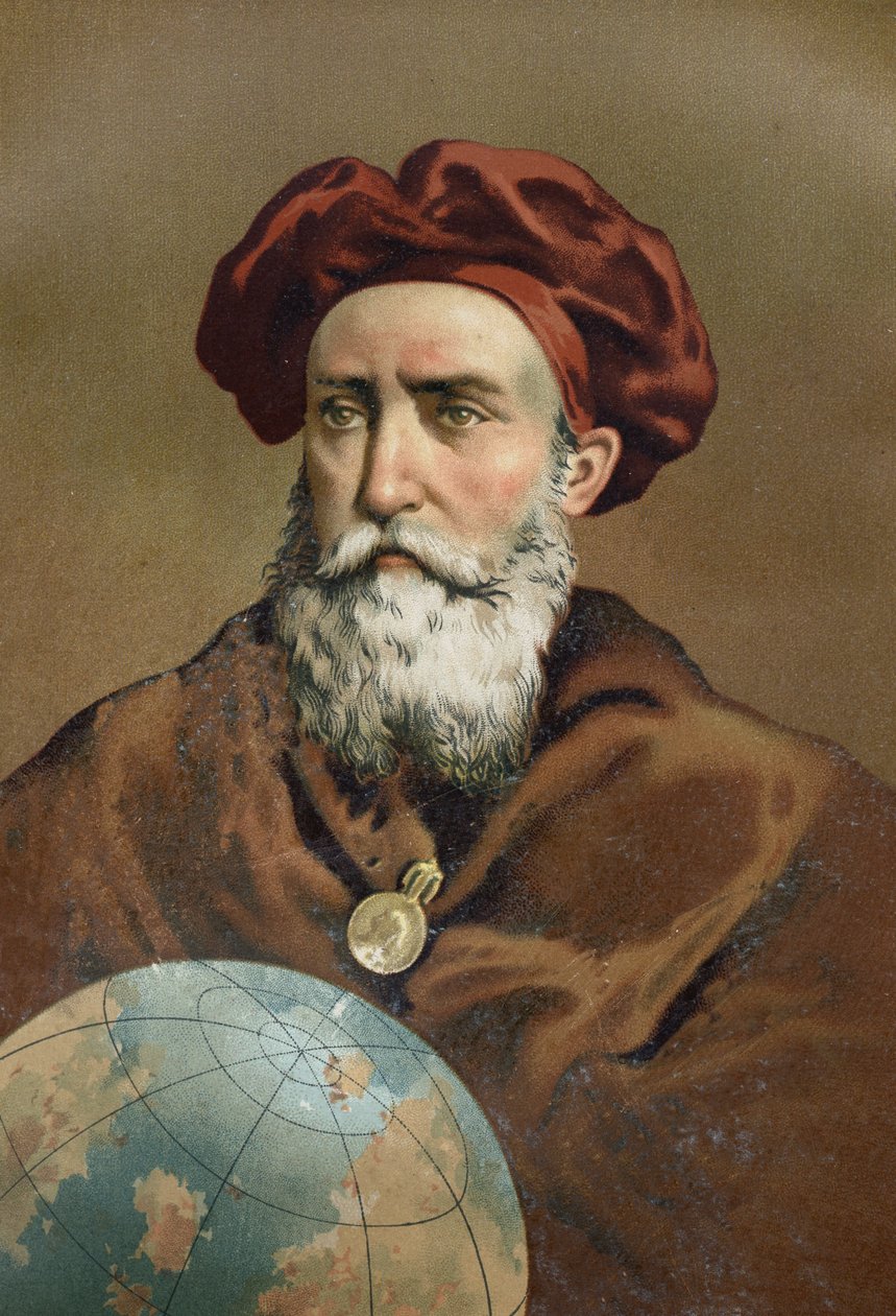 Portrait of Vasco de Gama. Portuguese navigator (Sines, Alentejo, c. 1469 at Cochin, India de Unknown artist