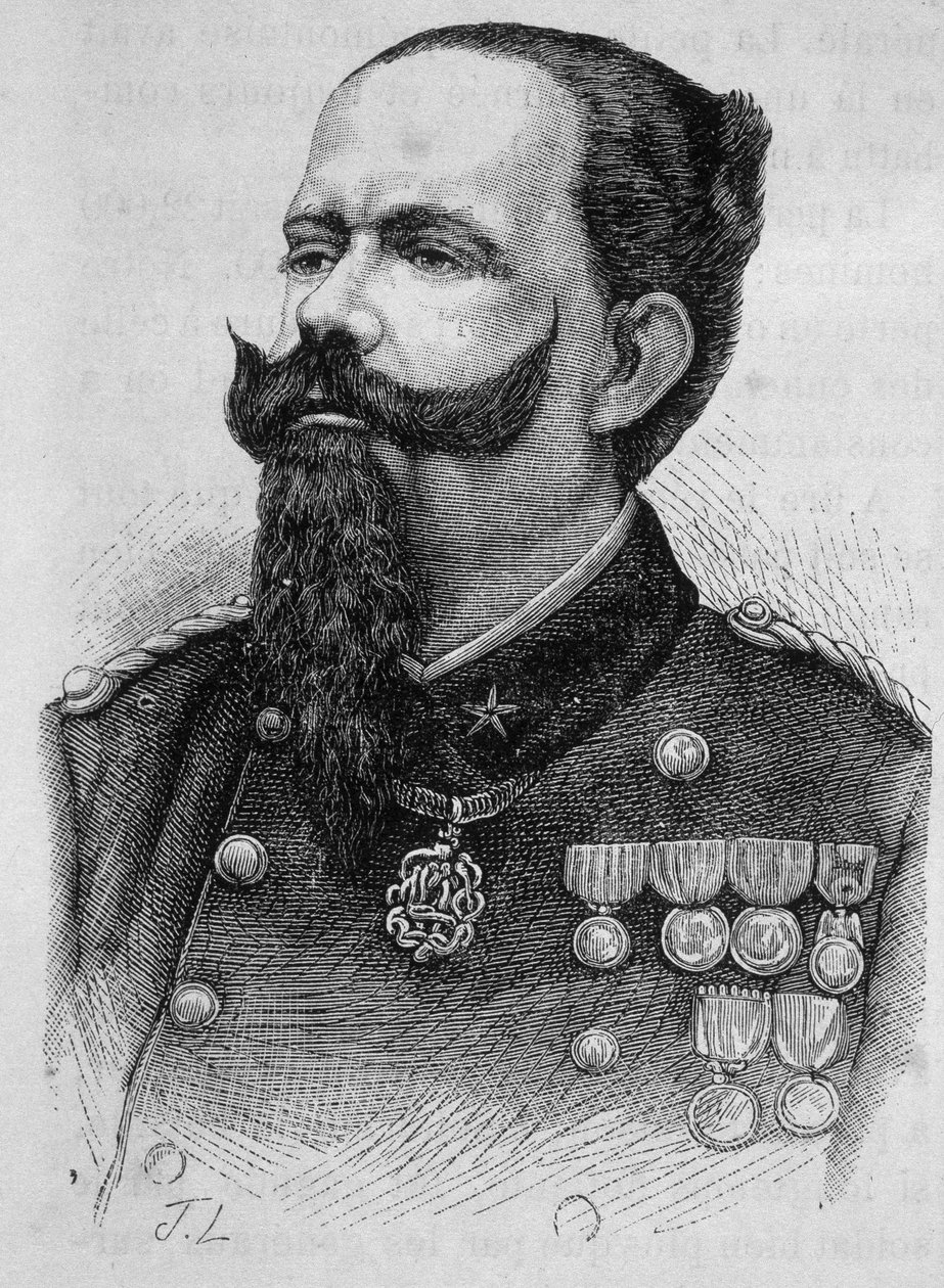 Retrato de Victor Emmanuel II (Vittorio Emanuele) (1820-1878). de Unknown artist