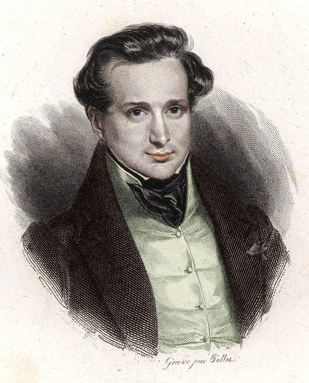 Retrato de Victor Hugo, jovem de Unknown artist