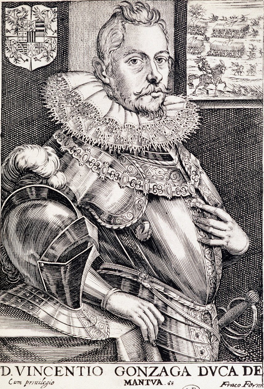 Retrato de Vincent Gonzague, Duque de Mântua de Unknown artist