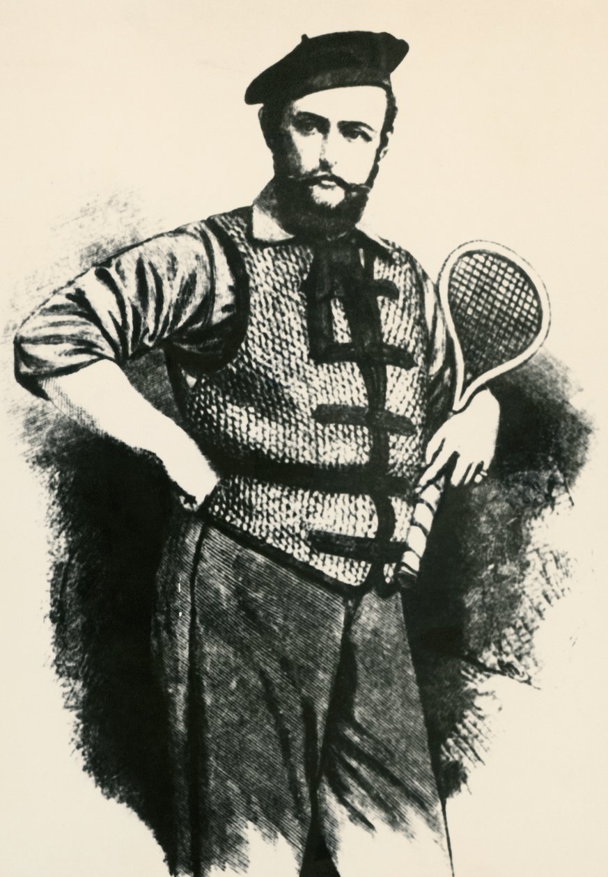 Retrato de Walter Clopton Wingfield (Ruabon, País de Gales de Unknown artist