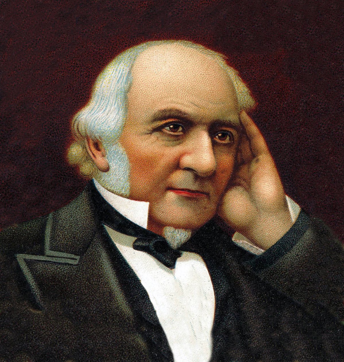 Retrato de William Ewart Gladstone (1809-1898), político britânico de Unknown artist