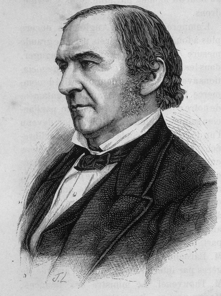 Retrato de William Ewart Gladstone. Político britânico (1809 a 1898). de Unknown artist