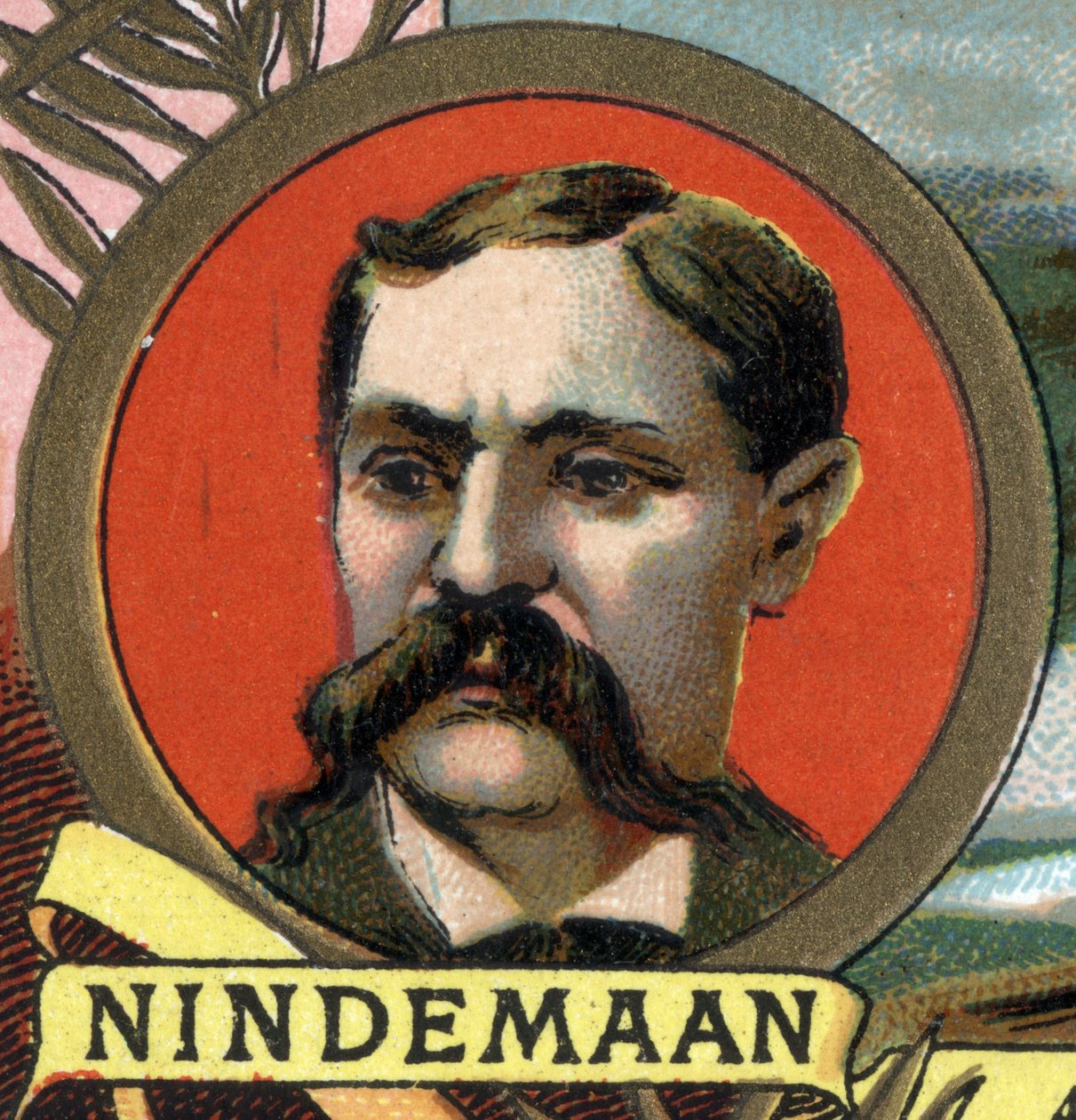 Retrato de William F.C. Nindemann, explorador americano do Pólo Norte. de Unknown artist