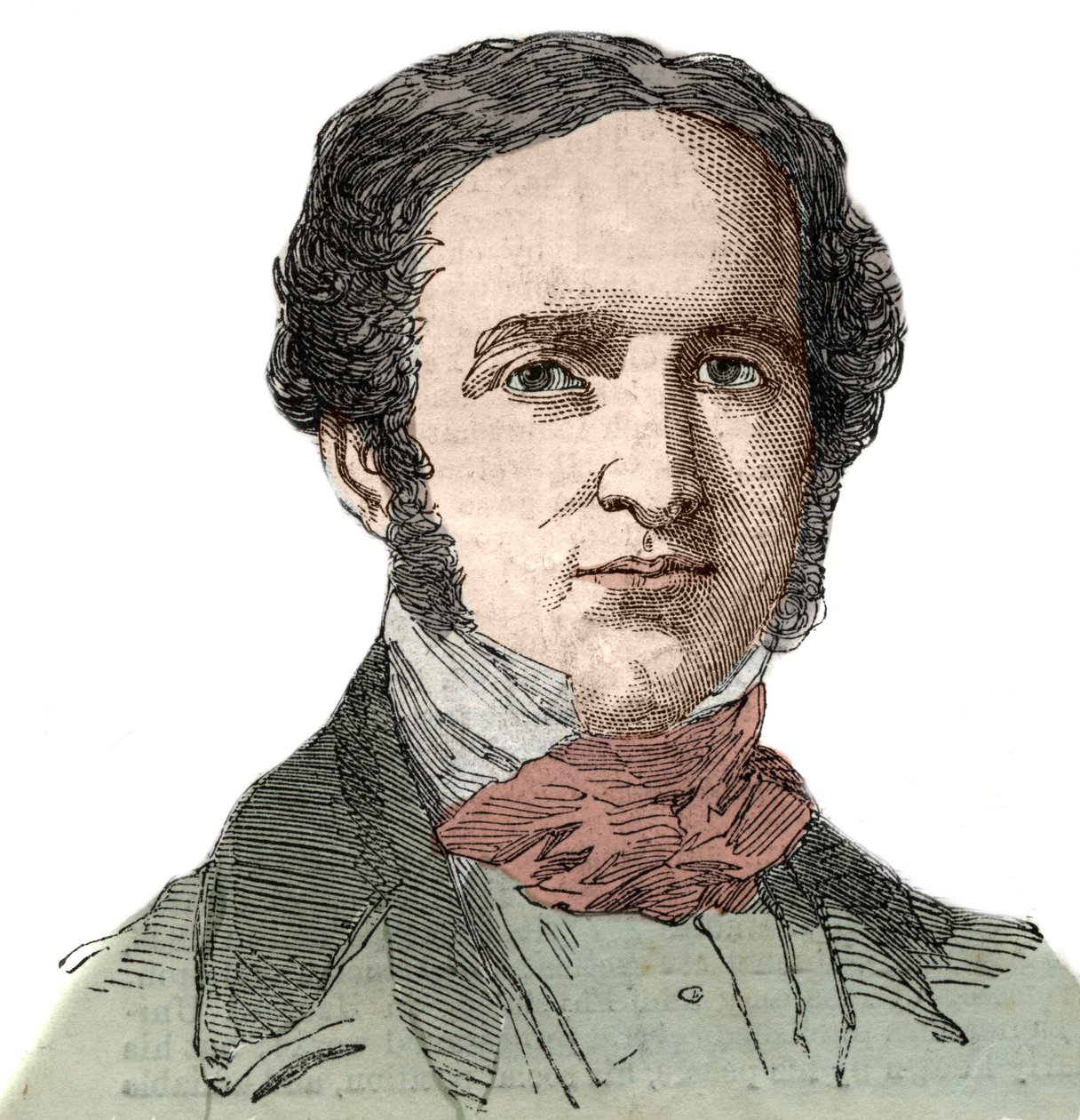 Retrato de William Hickling Prescott (1796-1859), historiador americano. de Unknown artist