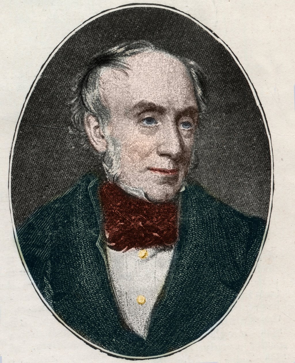 Retrato de William Wordsworth (1770-1850) poeta britânico - Retrato de William Wordsworth (1770-1850), poeta inglês de Unknown artist