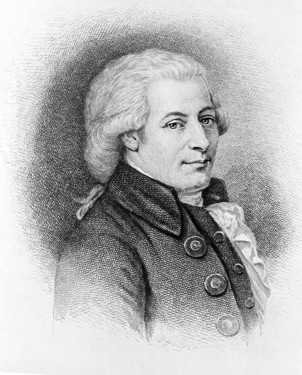 Retrato de Wolfang Amadeus Mozart (1756 - 1791). de Unknown artist