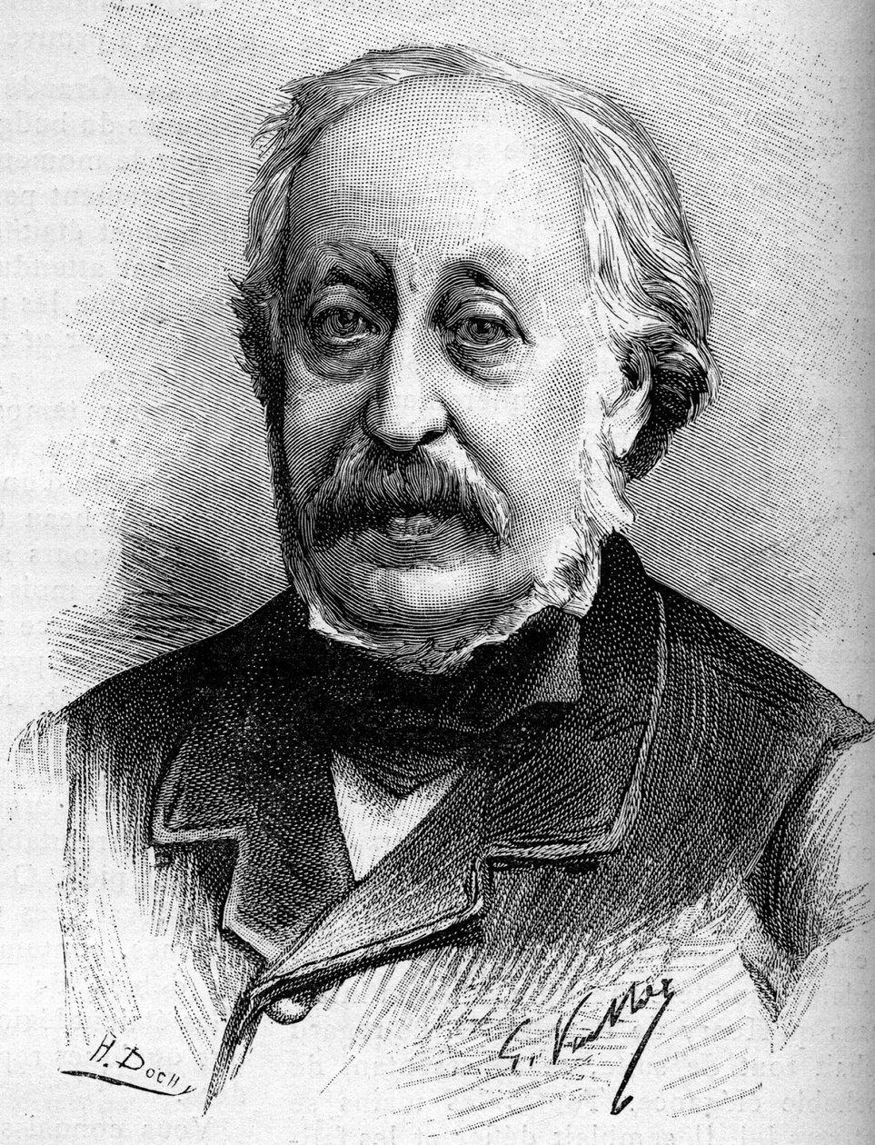 Retrato do compositor pianista Stephen Heller (1813-1888). de Unknown artist
