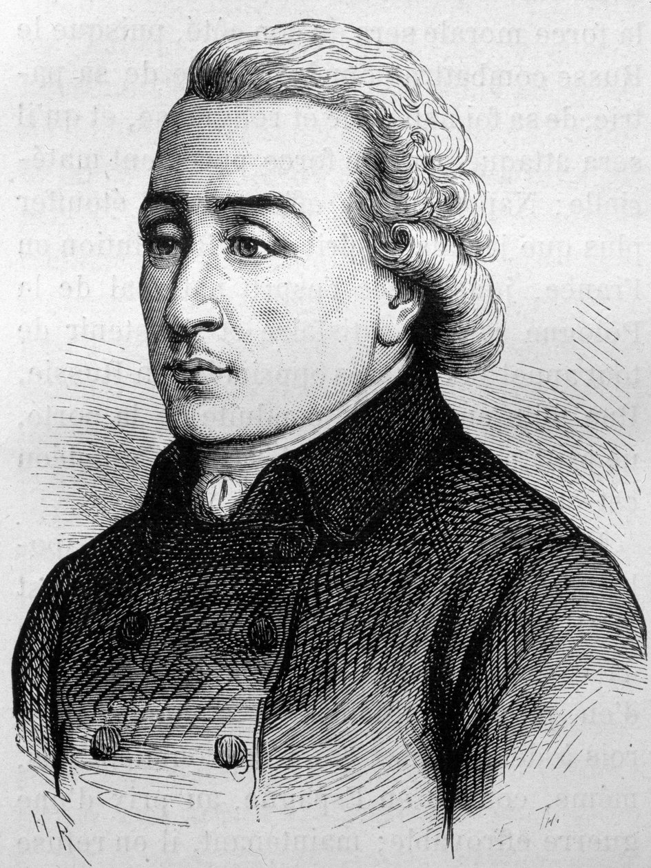Retrato do Abade de Pradt (1759 - 1837). Gravura do final do século XIX em "Histoire de France" de H. Martin. de Unknown artist