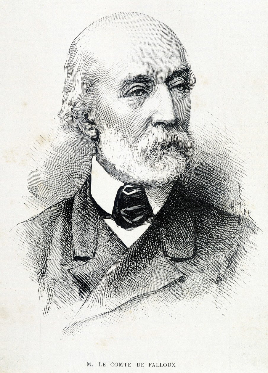 Retrato do Conde de Fallux (1811 - 1886), político francês. de Unknown artist