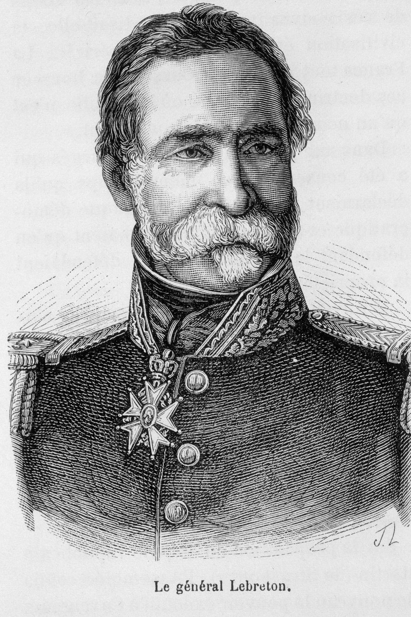 Retrato do General francês Lebreton. de Unknown artist
