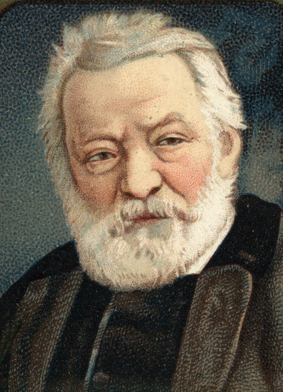 Retrato do escritor francês Victor Hugo (1802 - 1885). de Unknown artist