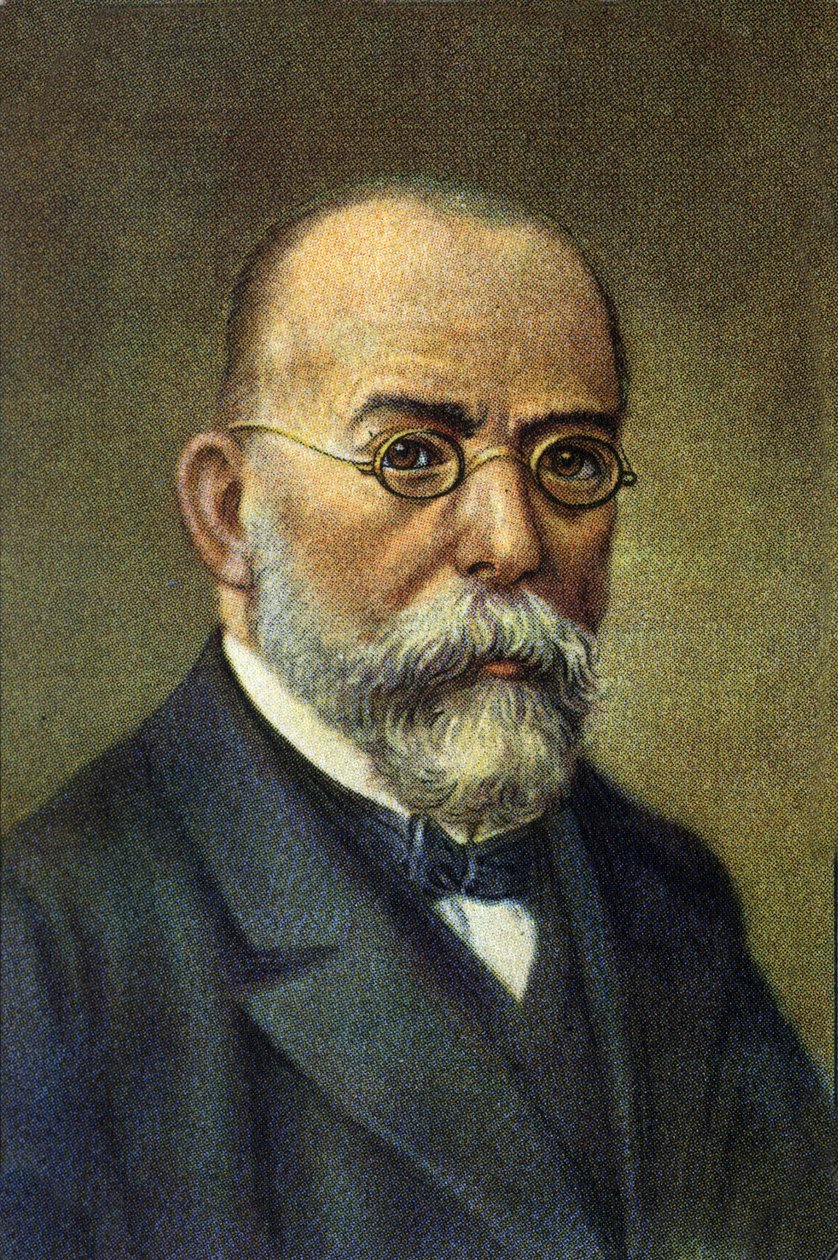 Retrato do médico alemão Robert Koch de Unknown Artist