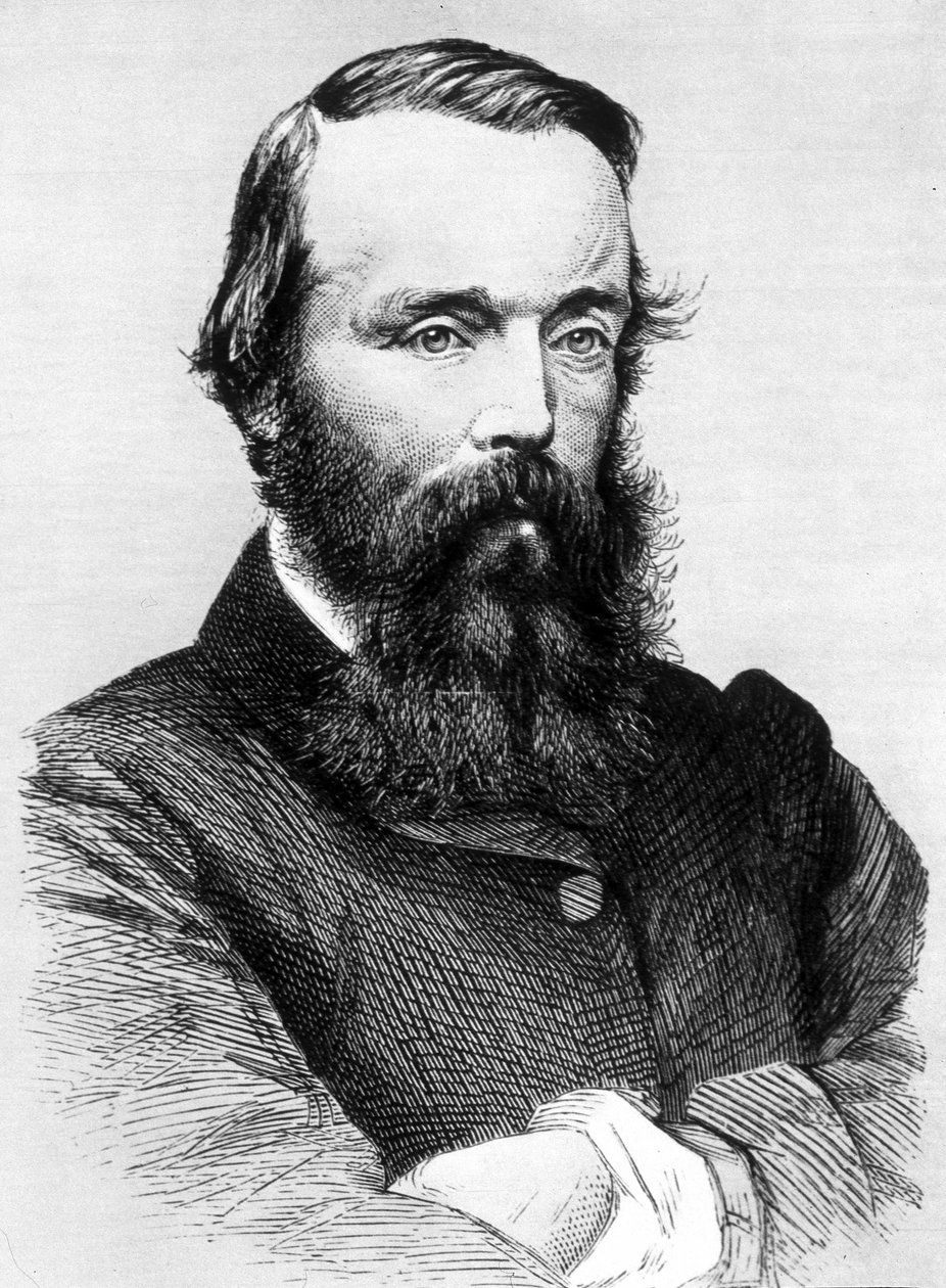 Retrato do explorador irlandês Robert O