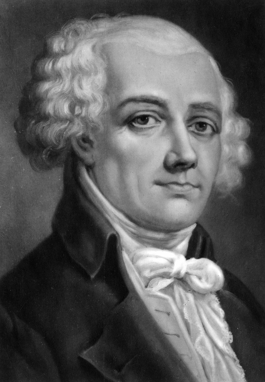 Retrato do compositor e violinista italiano Giovanni Battista Viotti 1755 - 1824. de Unknown artist