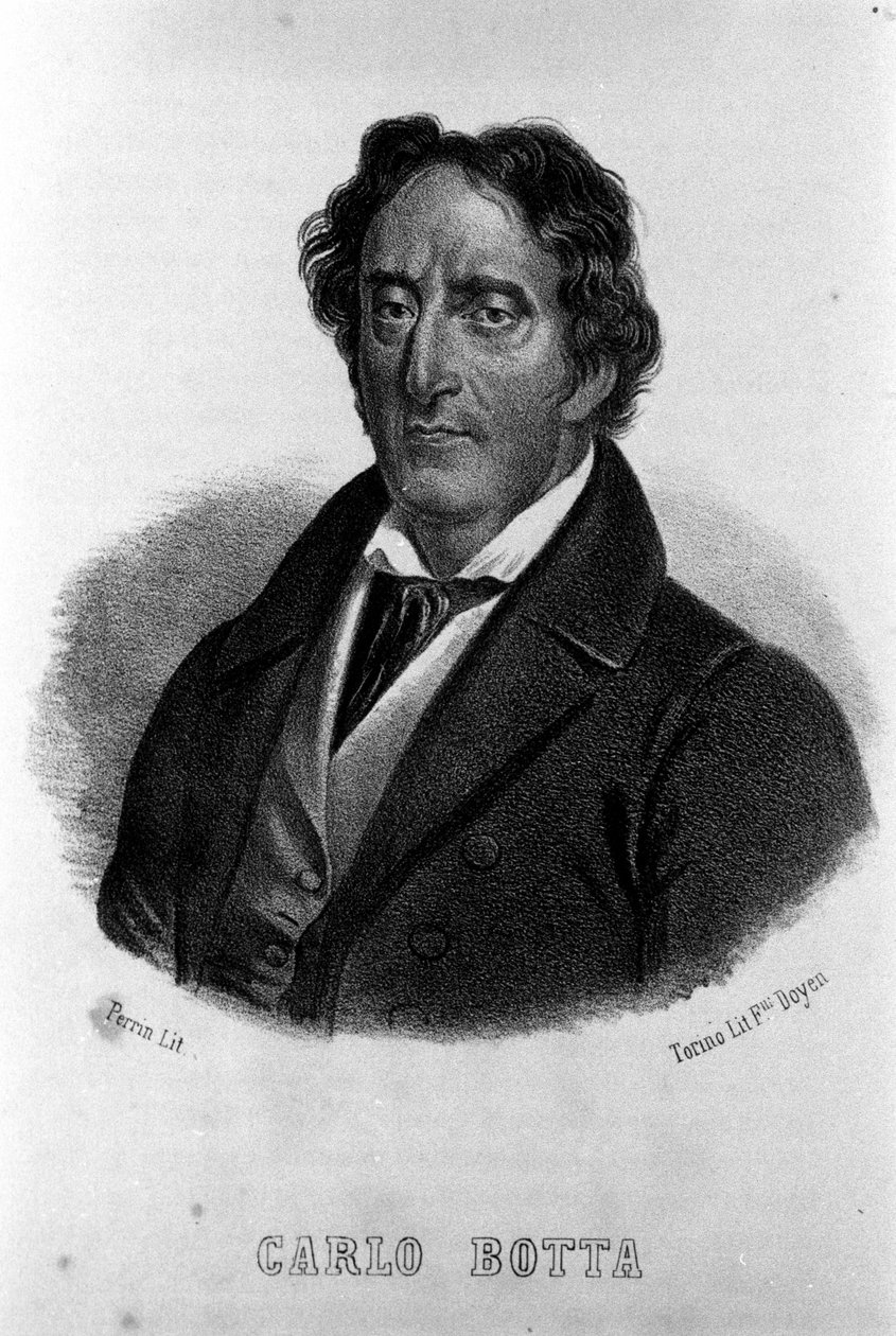 Retrato do médico e político italiano Carlo Botta (1766-1837). de Unknown artist
