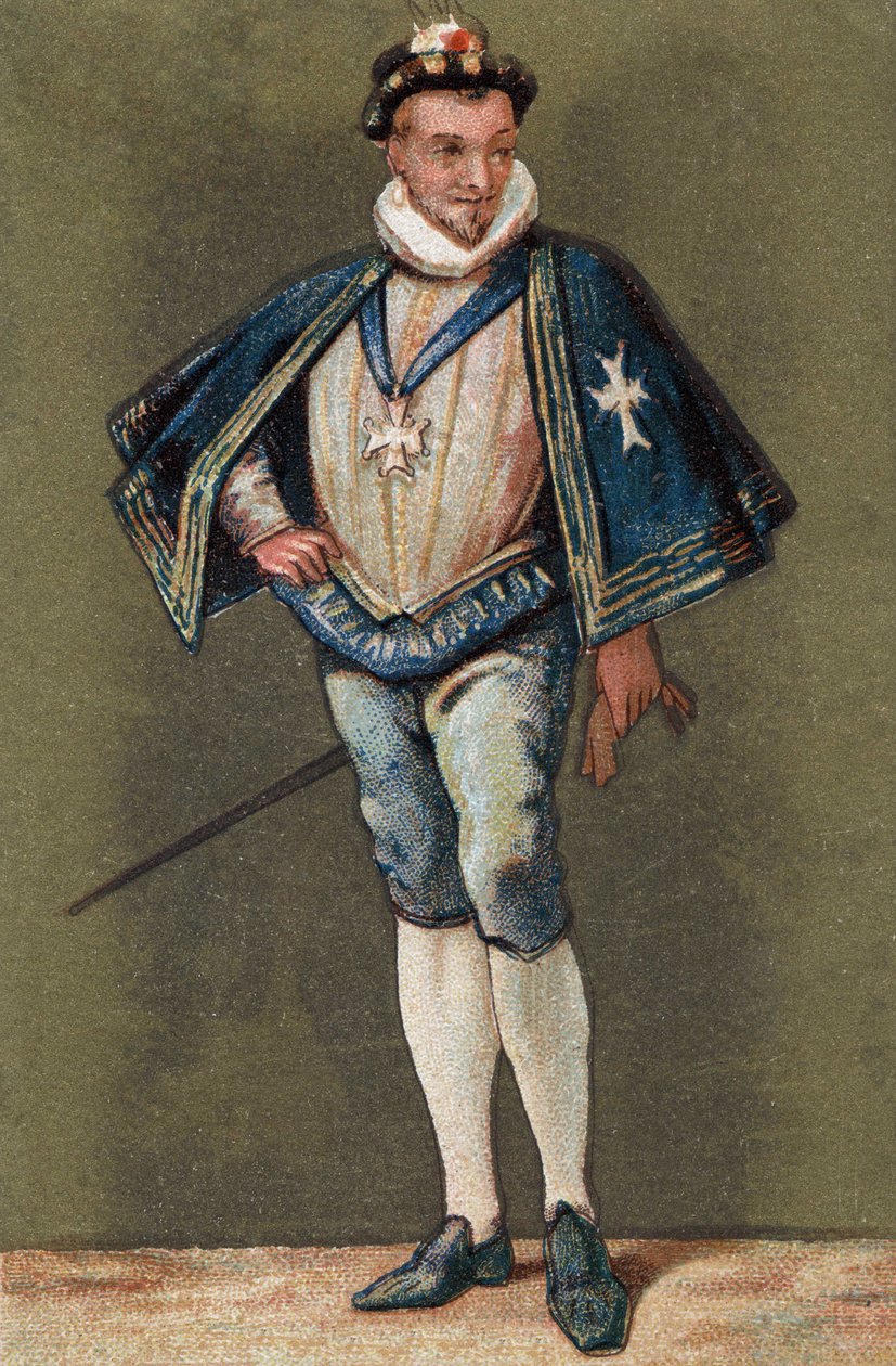 Retrato do Rei de França Henrique III (1551 - 1589). de Unknown artist