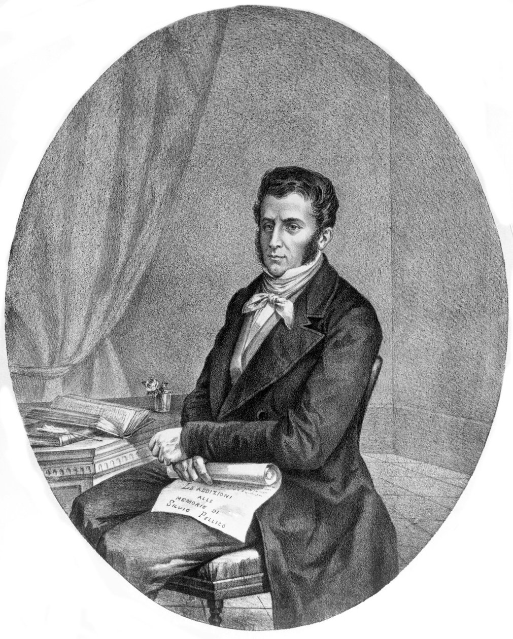 Retrato do Patriota e Músico Piero Maroncelli de Unknown artist
