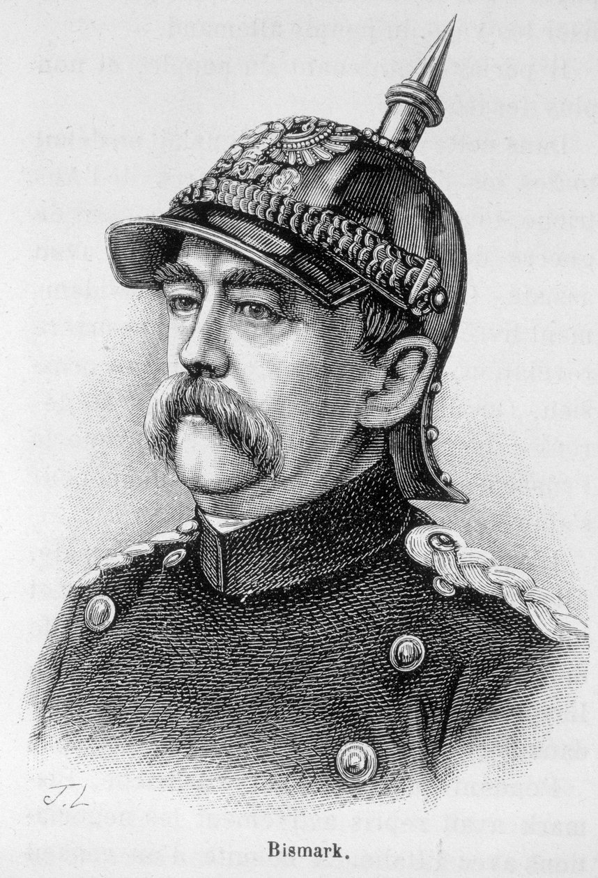 Retrato do Príncipe de Bismarck (1815 - 1898) de Unknown artist