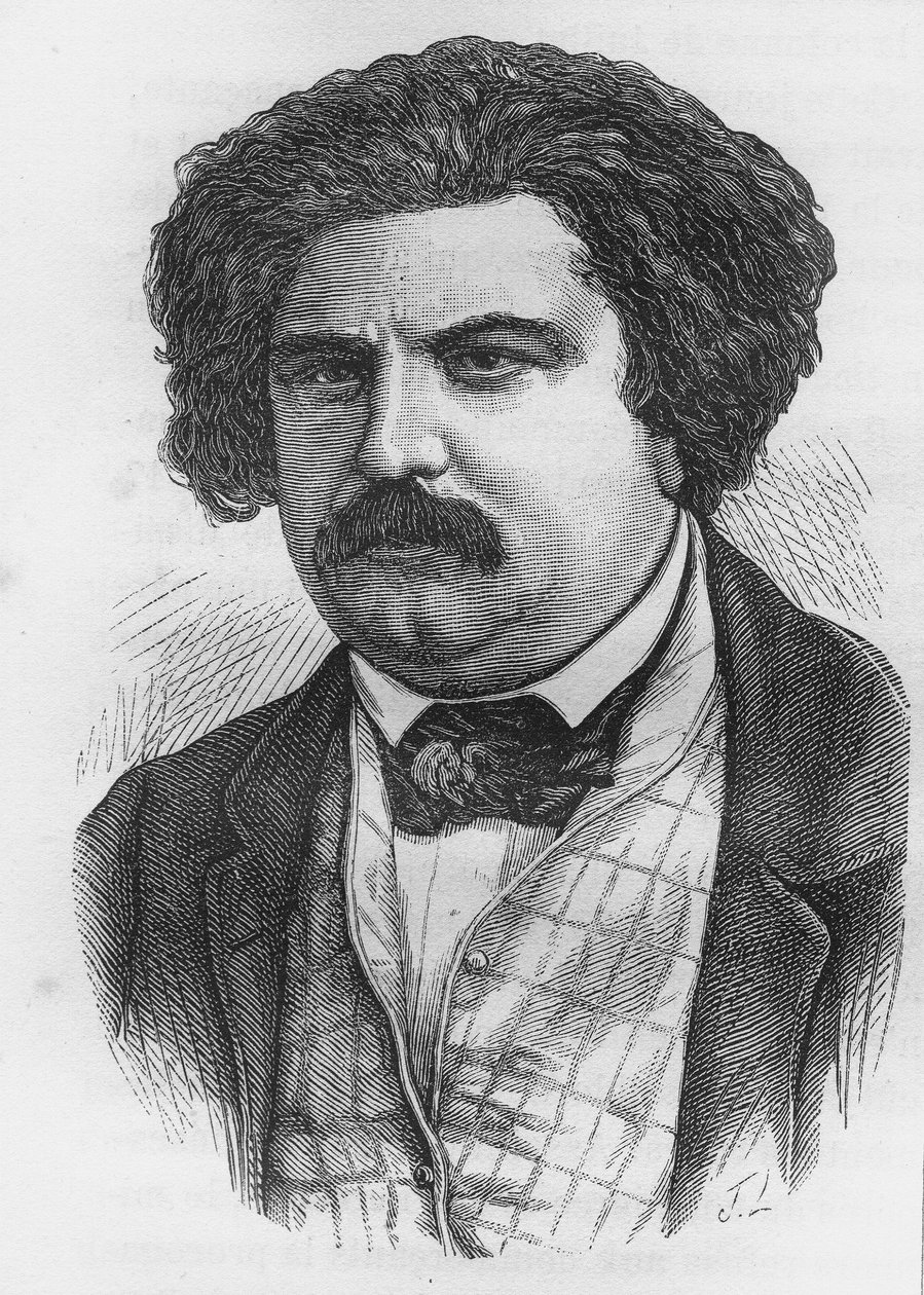 Retrato da editora francesa Pagnerre de Unknown artist
