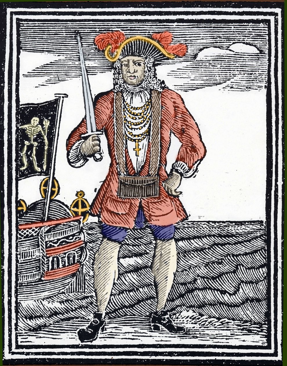 Retrato do pirata Bartholomew 