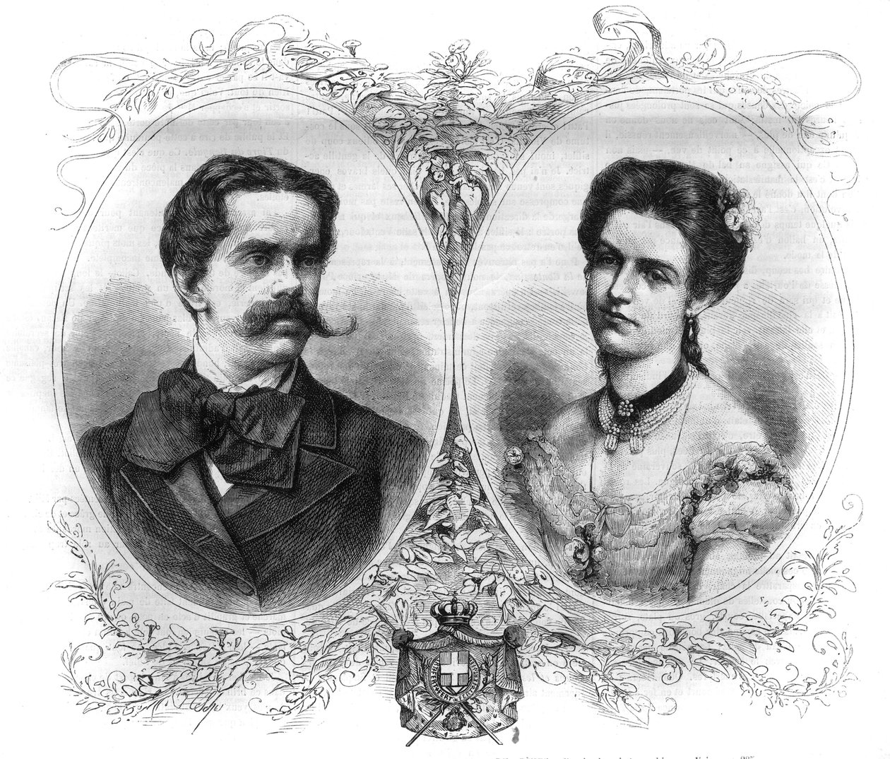 Retratos do Príncipe Humbert I Príncipe da Itália (Umberto I de Unknown artist