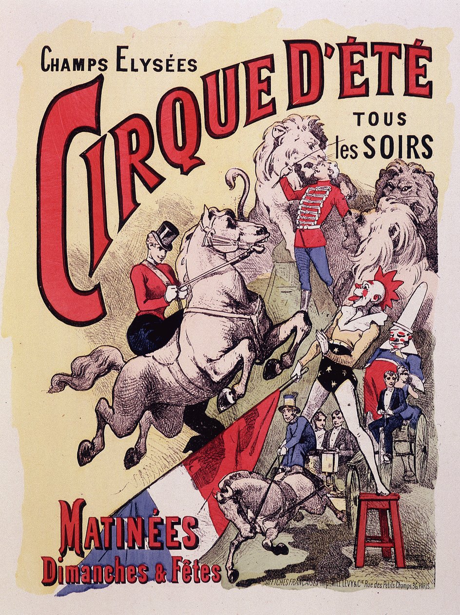 Cartaz para o Cirque d