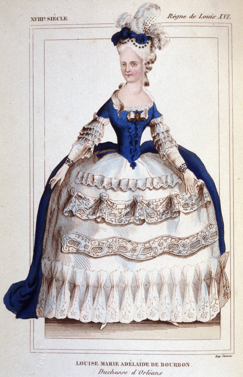 Princesa Marie Louise Adelaide de Orleans (1698-1743). de Unknown artist