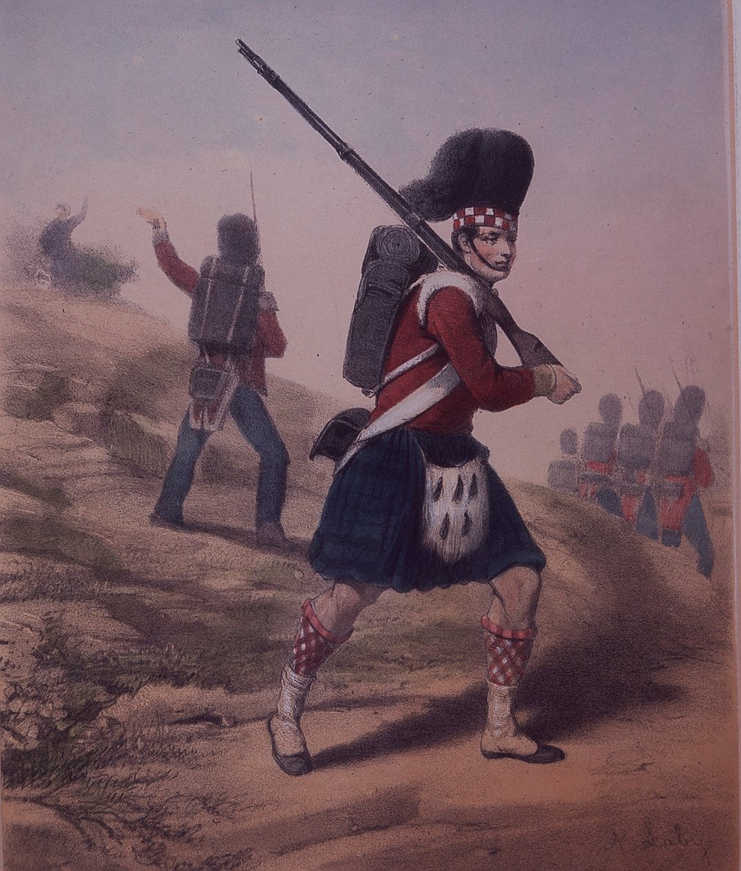 Privado, 93º Highlanders de Unknown artist
