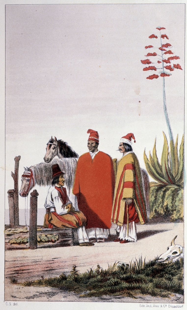Private och landtfolk, Buenos Aires - em "First swedish circumnavigation" por Skogman Carl Johan Alfred, ed. Stockhlom, Adolf Bonnier de Unknown artist