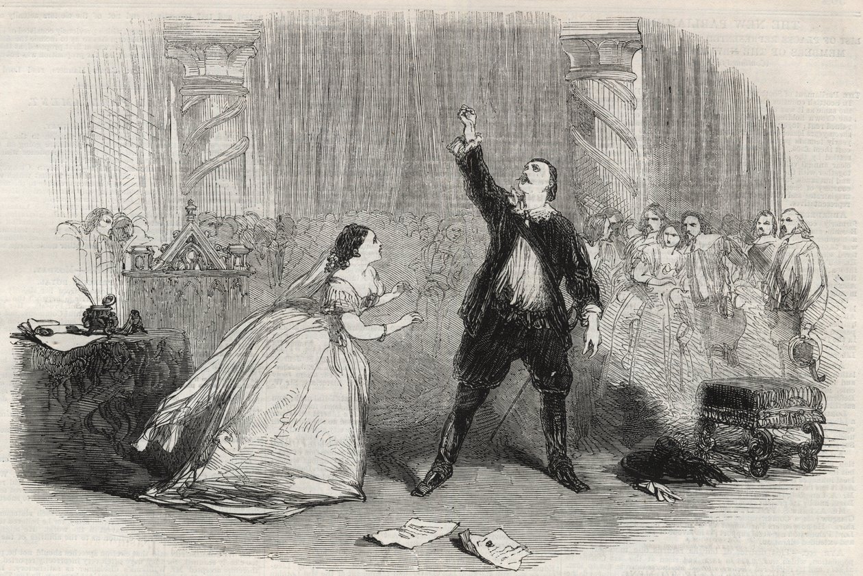 Representação de "Lucie de Lammermoor" (Lucia di Lammermoor) de Gaetano Donizetti no "Her Majesty