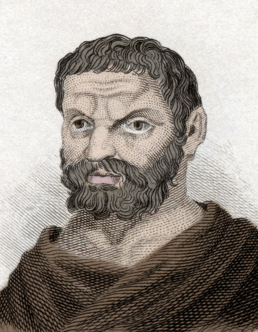 Representação de Thales de Miletus de Unknown artist