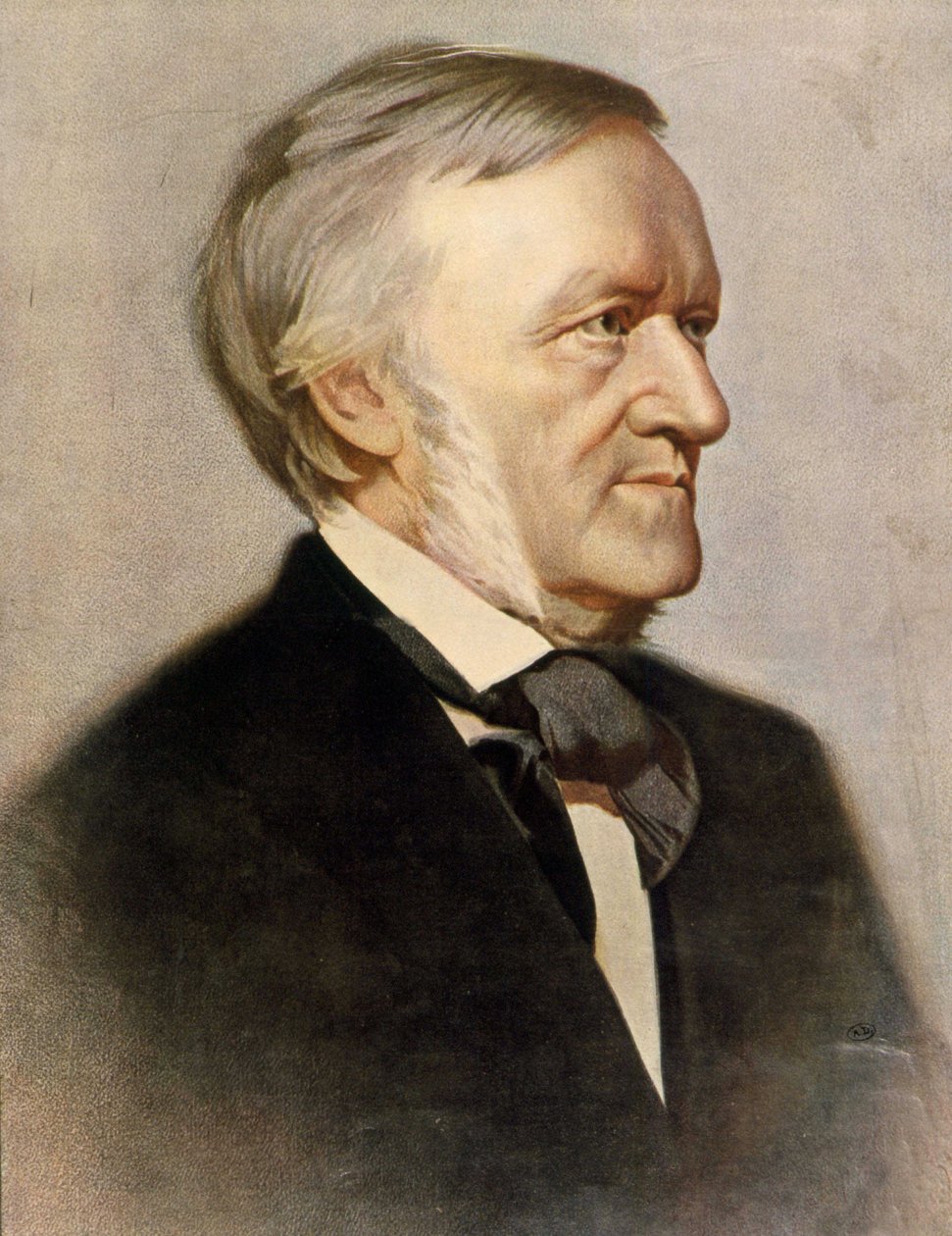 Richard Wagner (1813 - 1883). de Unknown artist