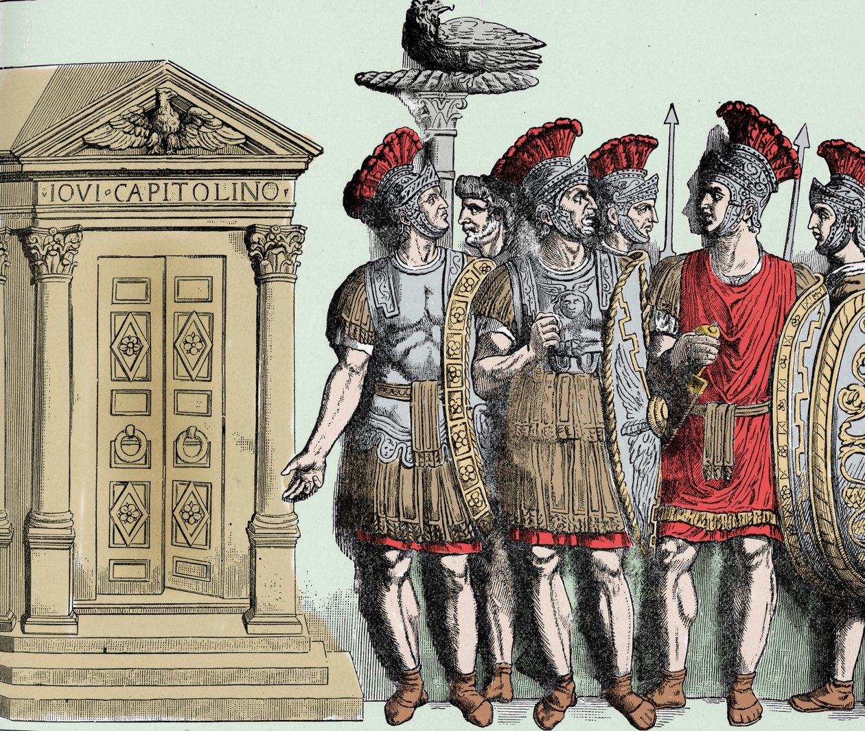 Império Romano: Praetorians - Antiquite romana; a Guarda Pretoriana de Unknown artist