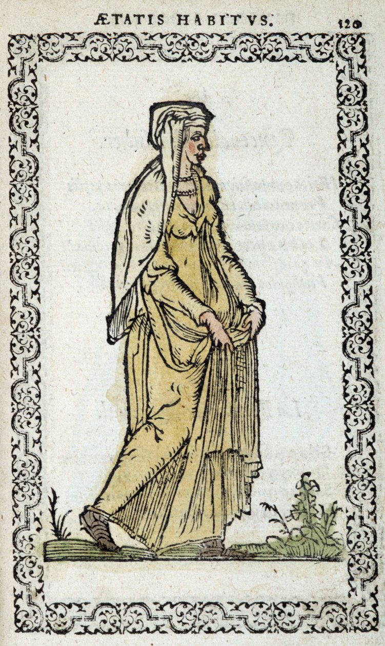 Mulher Romana - em "Hábitos e Efígies" de Jean Slupérino de Unknown artist