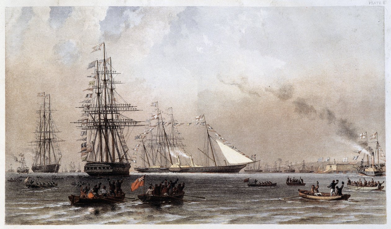 Royal Yacht of England de Unknown artist