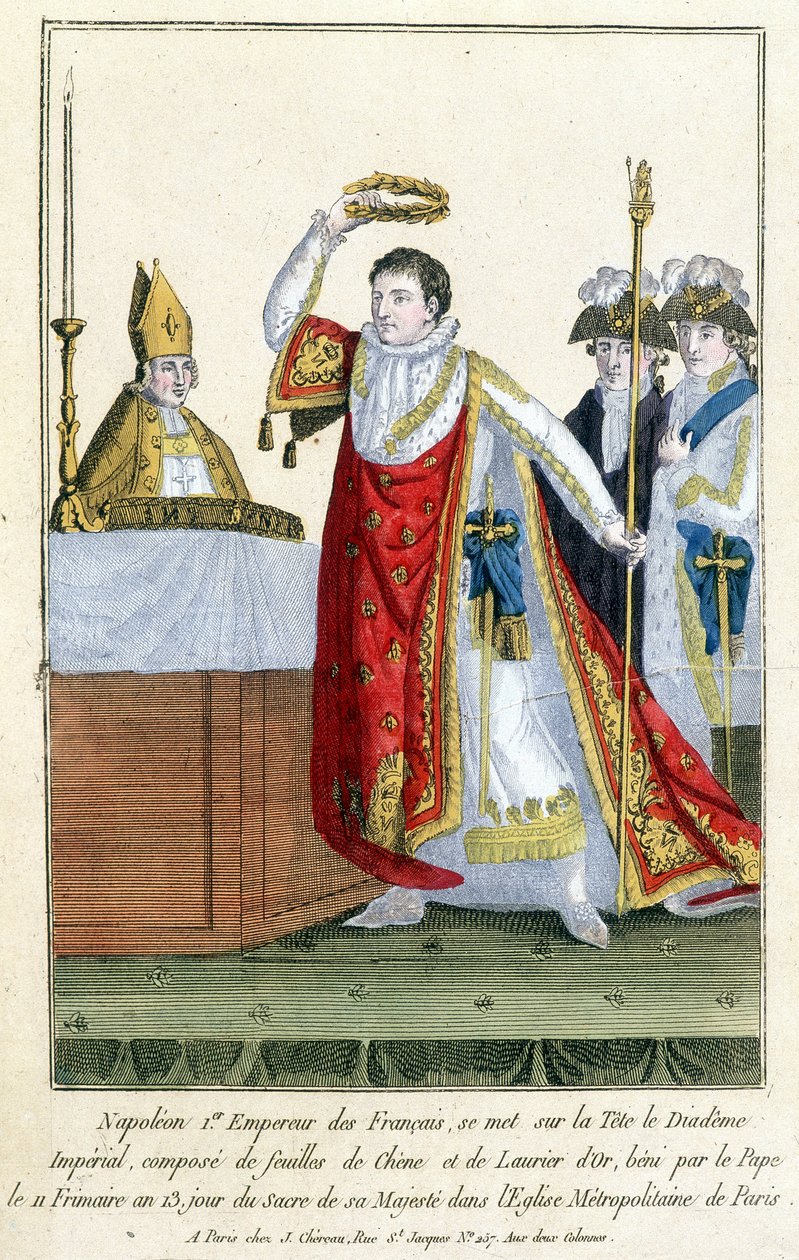 Sagrado Napoleão em 1804. de Unknown artist