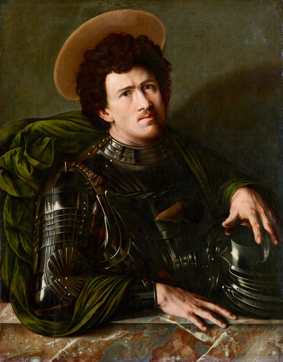 "Saint George" Peinture anonyme vers 1540 - Óleo sobre madeira, Dim 93,5x73,5 cm Museu de História da Arte, Vienne de Unknown artist