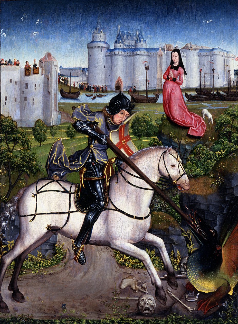 São Jorge e o Dragão de Unknown artist