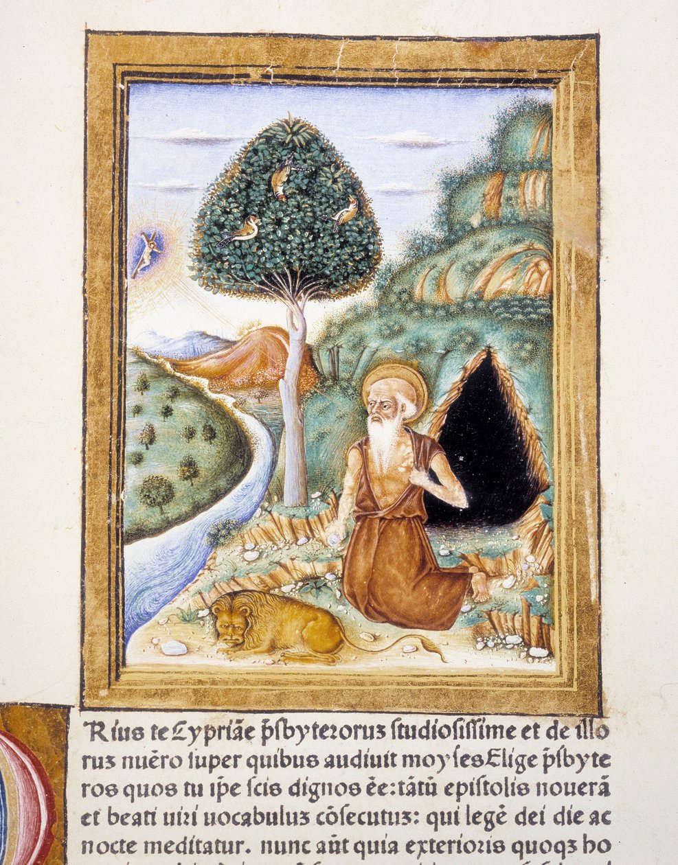 São Jerônimo - miniatura de Unknown artist