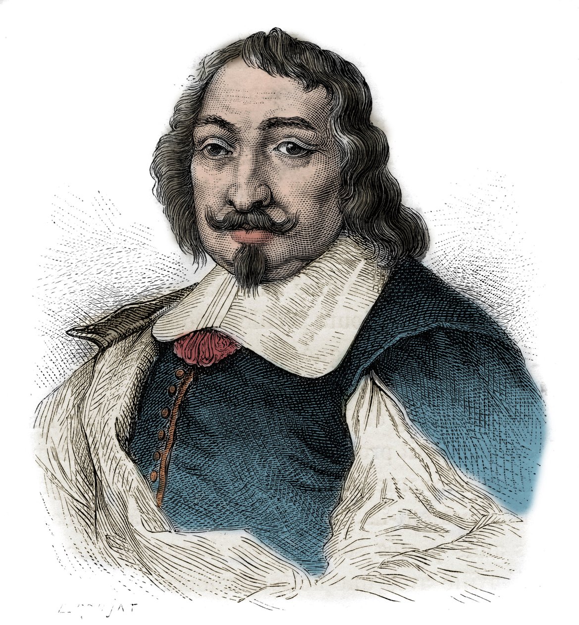 Samuel de Champlain (1567-1635) - Retrato de Samuel de Champlain (1567 - 1635) Explorador francês na América - de Unknown artist