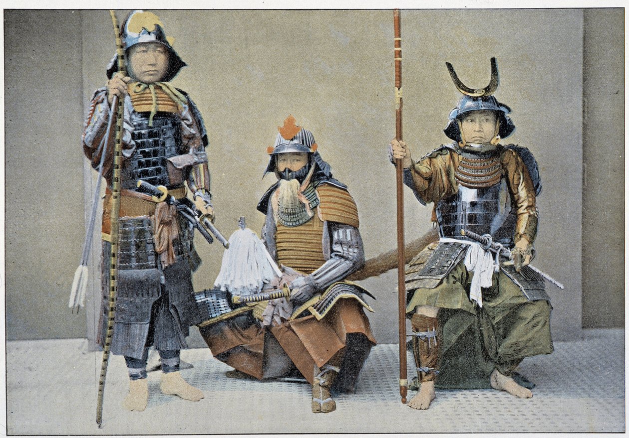 Grupo Samurai, final do século XIX de Unknown artist