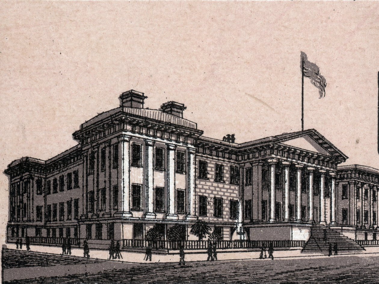 São Francisco, EUA: visão da Casa da Moeda dos Estados Unidos em "The world illustrates 168 views" Sem data (final do século XIX) de Unknown artist